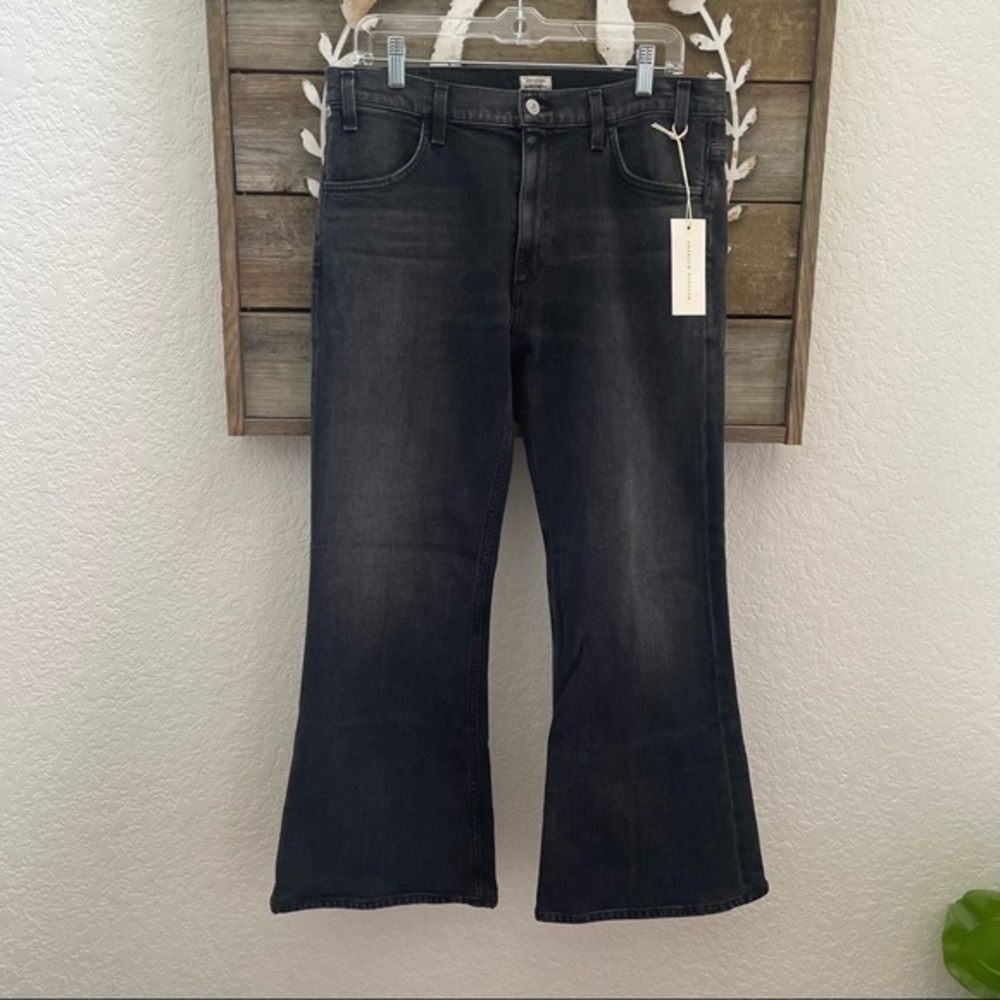 Citizens of Humanity Amelia vintage flare gray black wash size 31 NWT